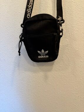 adidas Originals Black Trefoil Mini Shoulder Bag